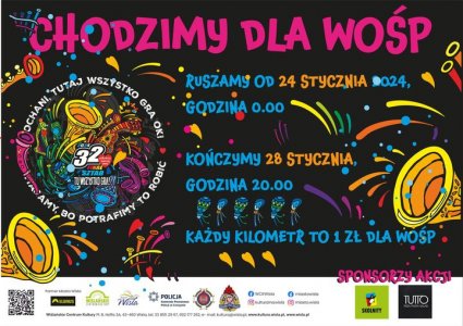 Akcja "Chodzimy dla WOŚP"